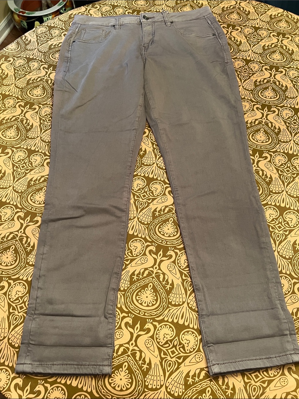 Jag Jeans Straight-Leg Women's Jeans in Light Gray - Carter Girlfriend